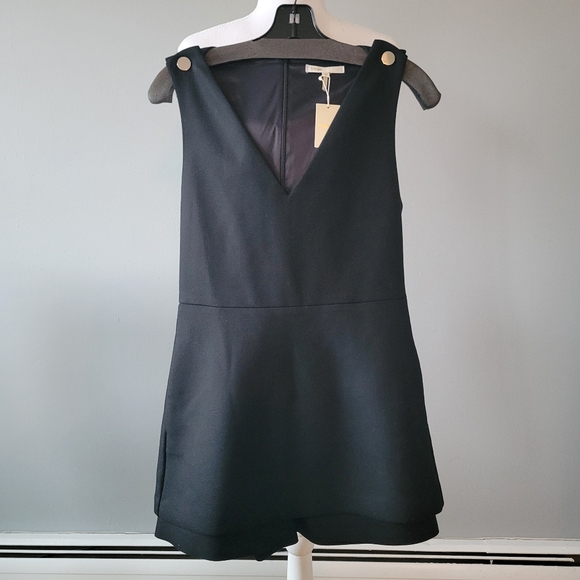 NWT MAJE Irisa Combi Short Trompe Romper Playsuit - Picture 3 of 10